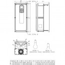 Falownik VFD220FP4EA-52 VFD-CFP2000 Delta Electronics 3-fazowy o mocy 22 kW